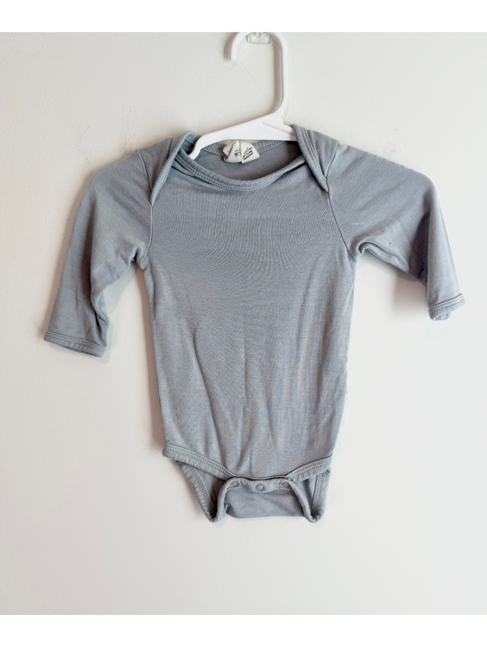 Kyte Baby Newborn Gray Long Sleeve Bodysuit